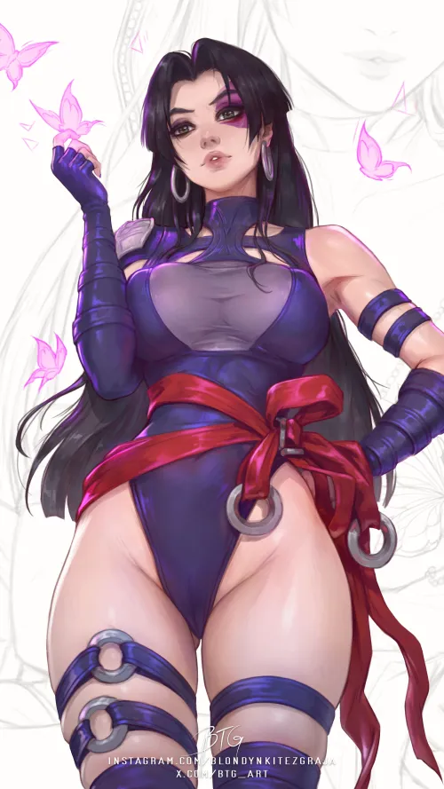 Psylocke [Marvel](3375x6000)