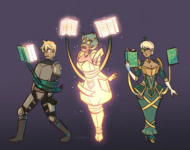 [TGTF/Hypnosis] Labyrinth Librarian by InkyFluffsDraws