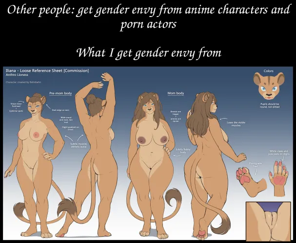 There's more to it than gender by that's not important right now