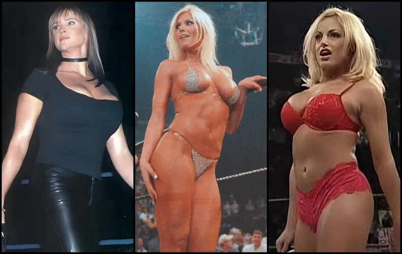 What if WWE in 2003 held a contest for the fans to choose who poses for Playboy? Who would you choose: Stephanie McMahon, Torrie Wilson, or Trish Stratus?