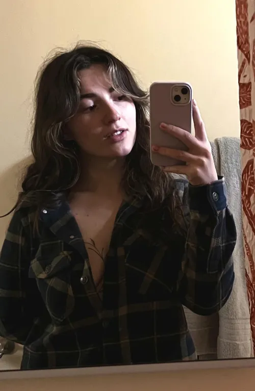 Would you lend me your big shirt to wear to bed?