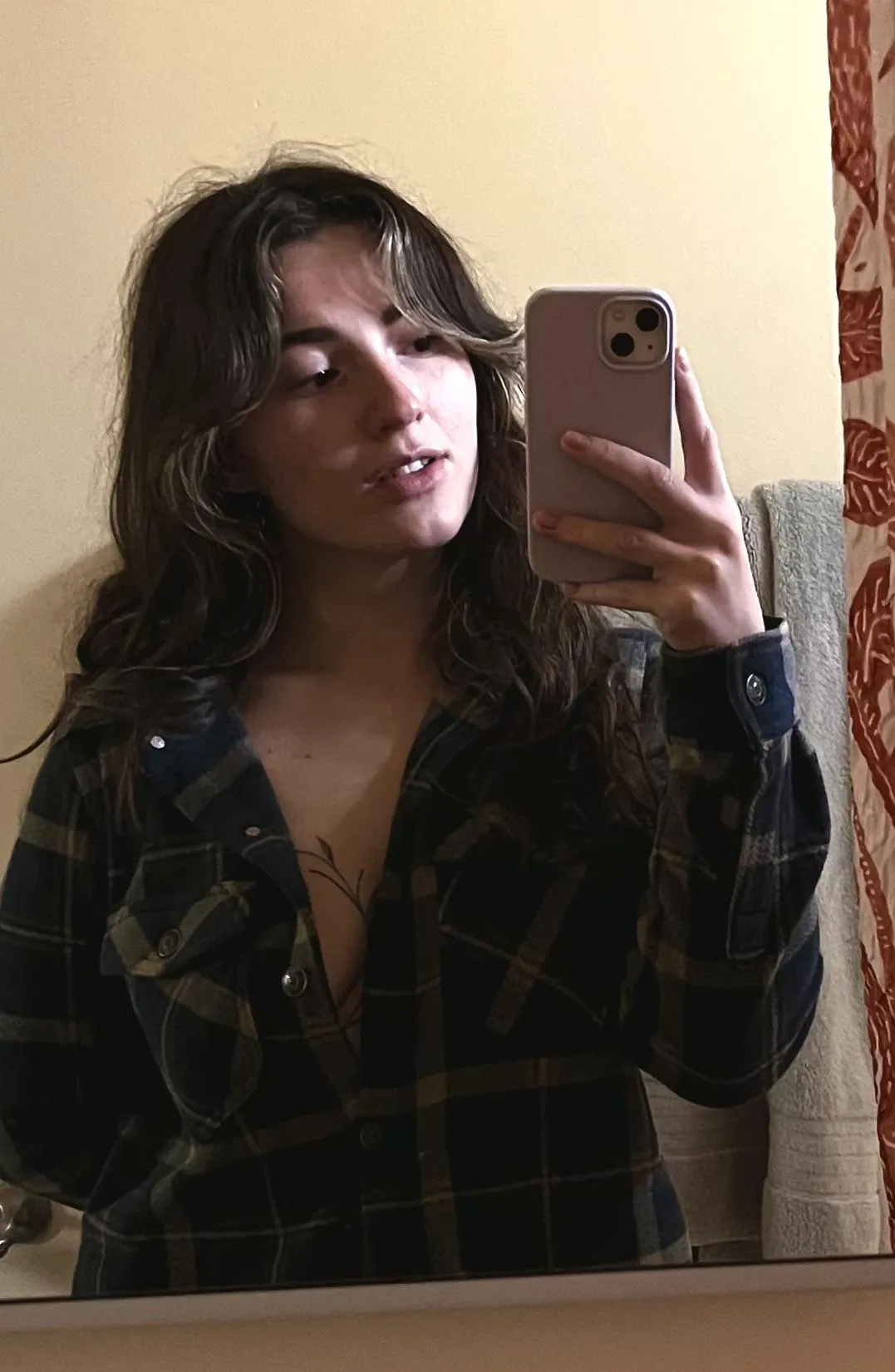 Would you lend me your big shirt to wear to bed?