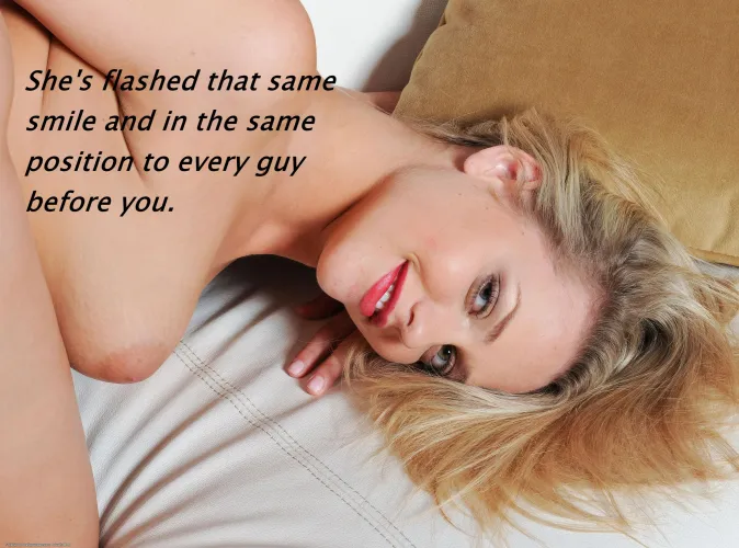 Your wife's beauty has been appreciated by all...