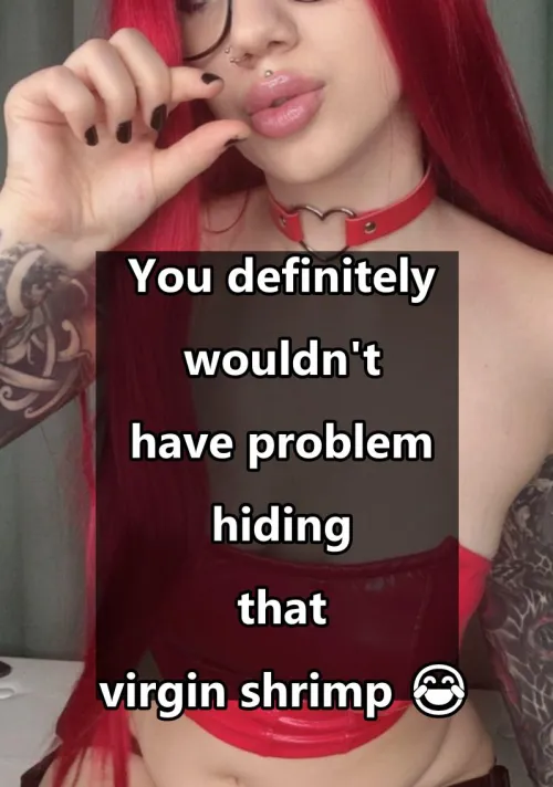 you're so virgin [no imagefap]