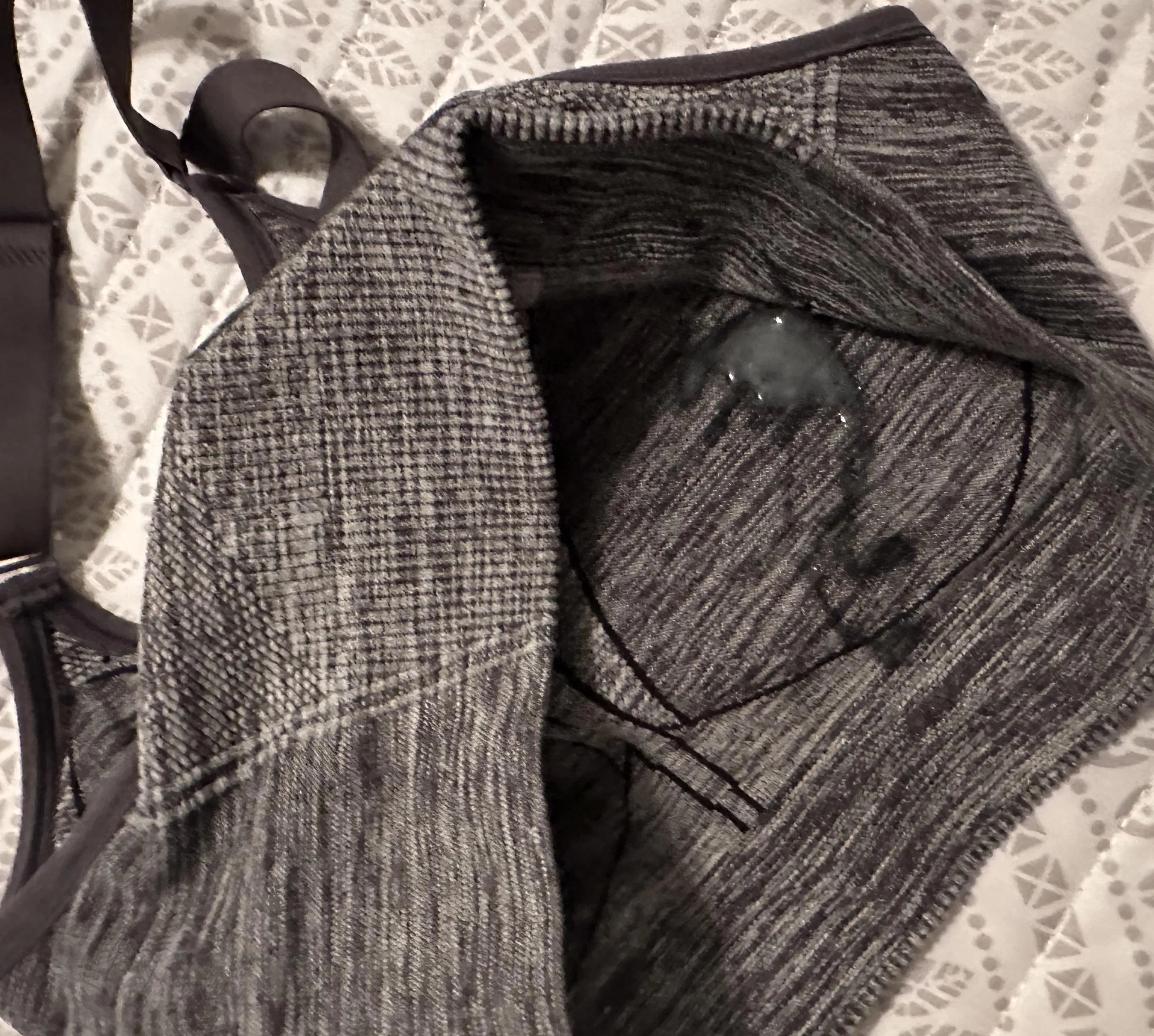 Cum on XS sports bra