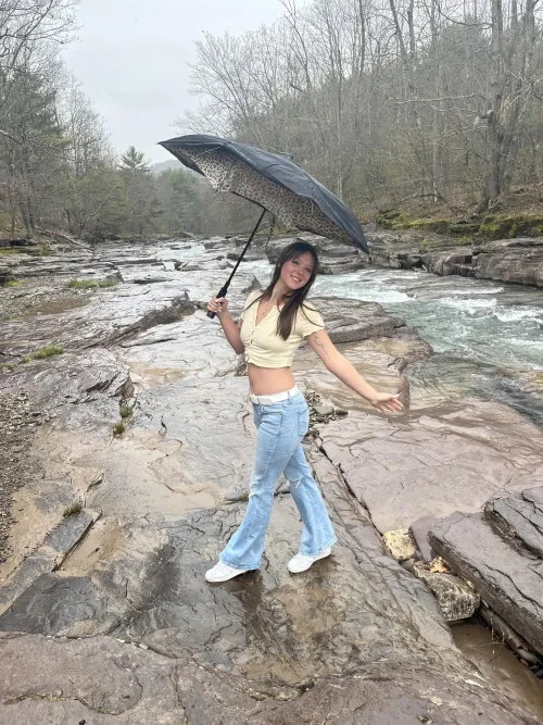 Even when it’s raining I still love being in the mountains