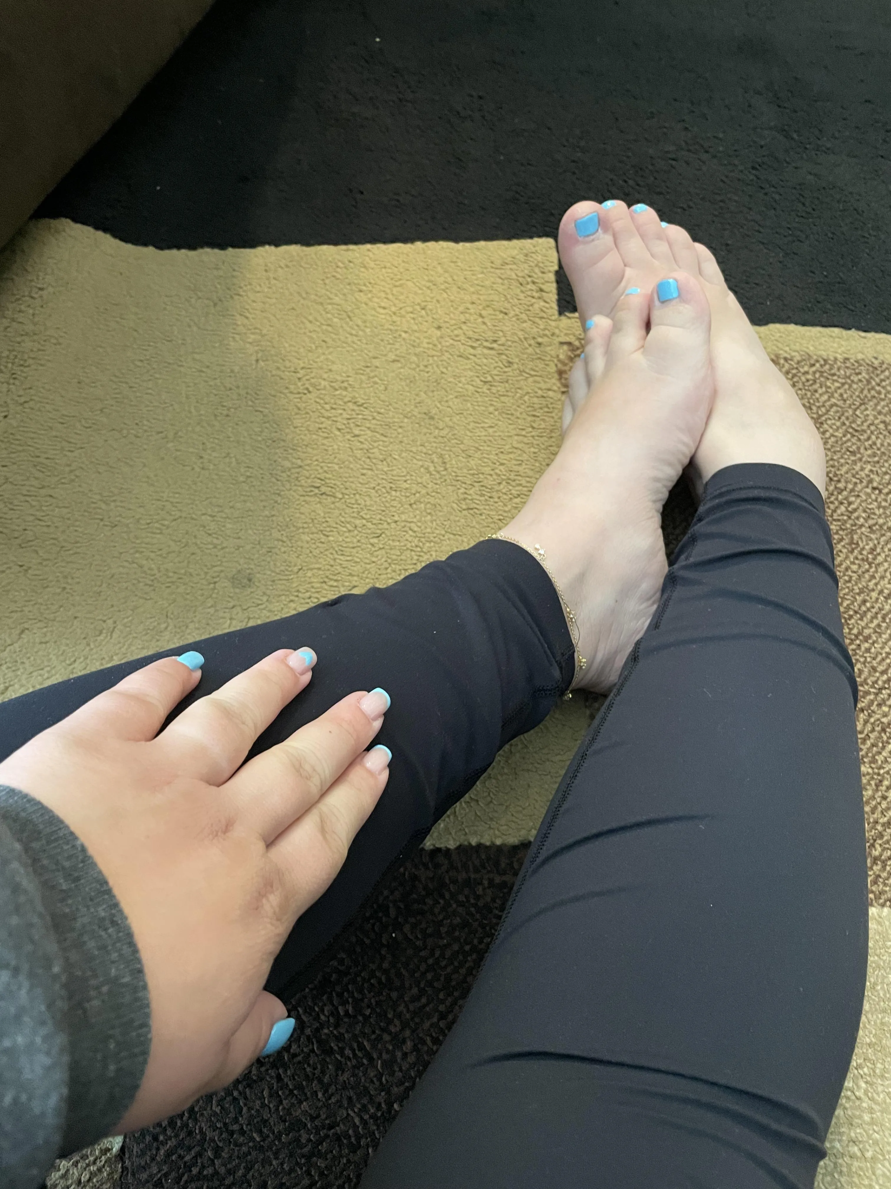 Let me introduce you to my chubby little feet