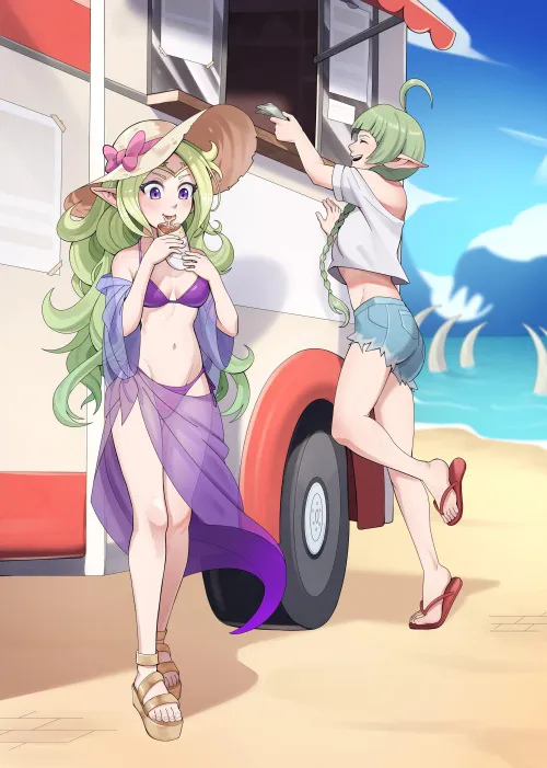 Nowi at the Beach [Fire Emblem]