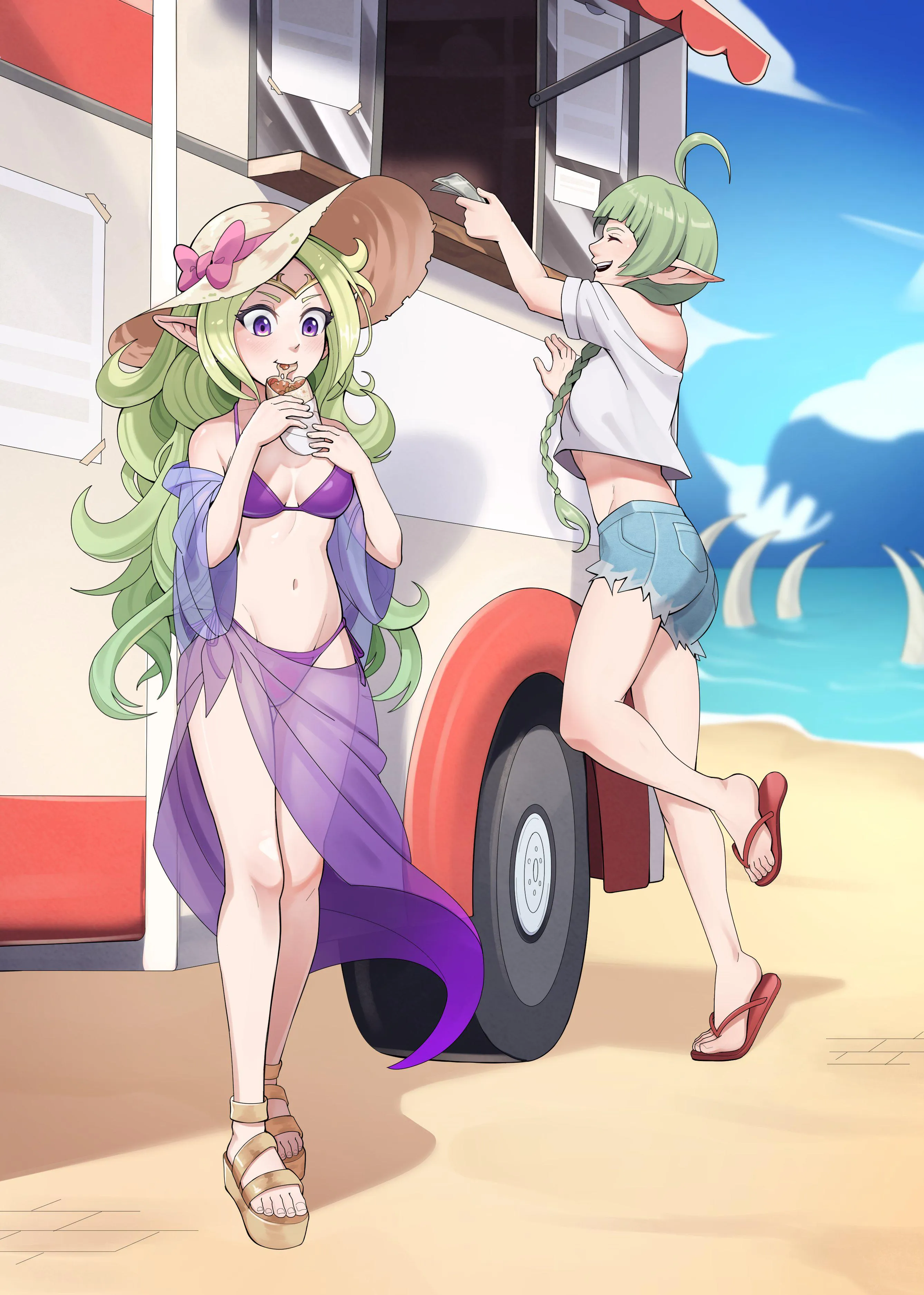 Nowi at the Beach [Fire Emblem]