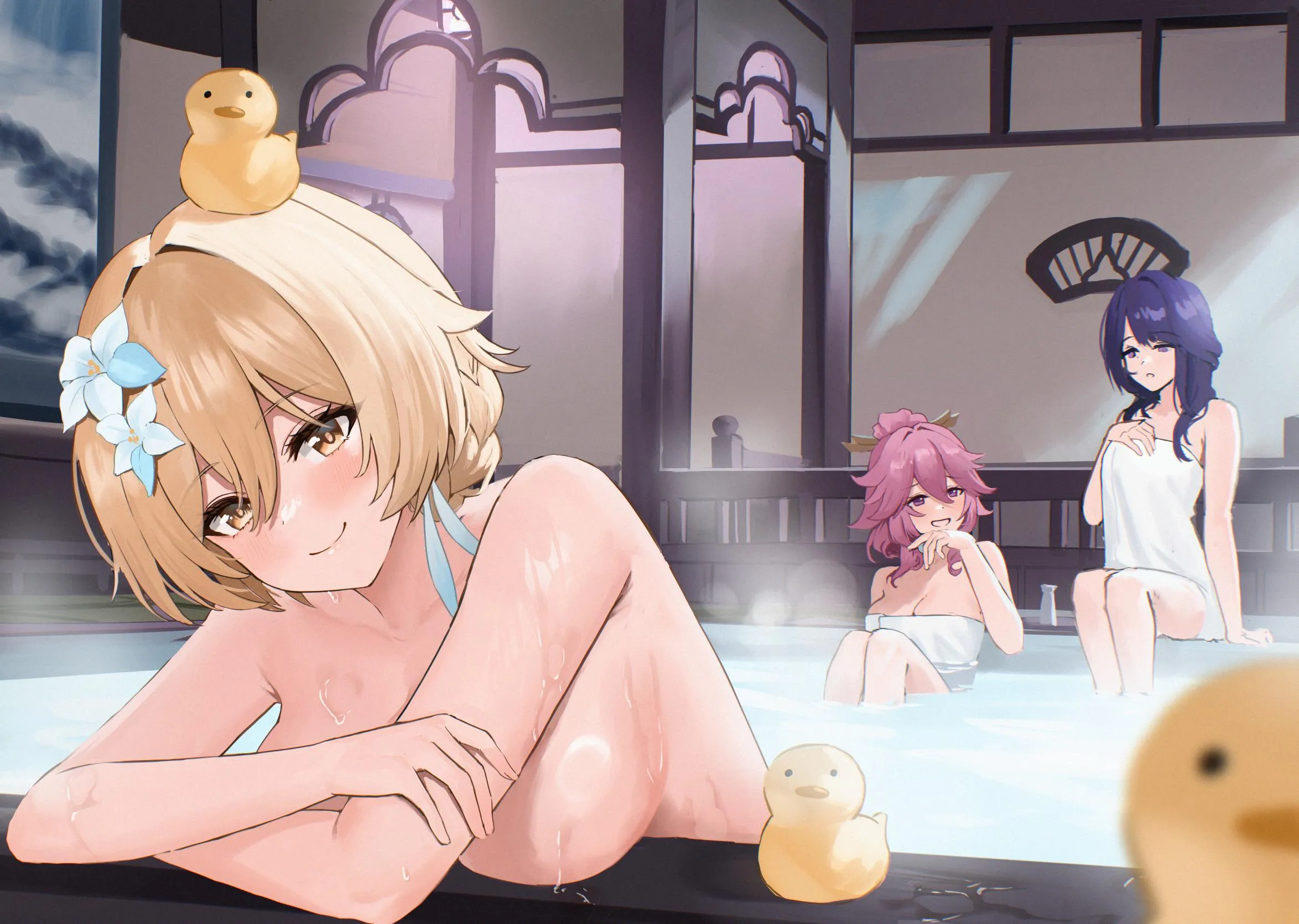 Booby Lumine in the bath (ayulneri 92)