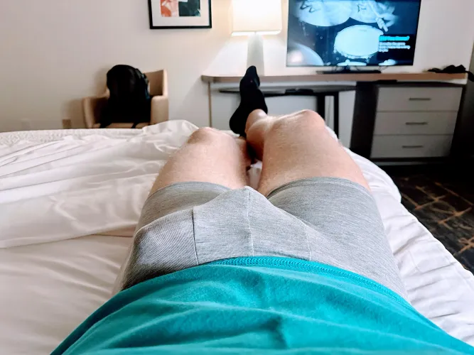 Bored in the hotel..