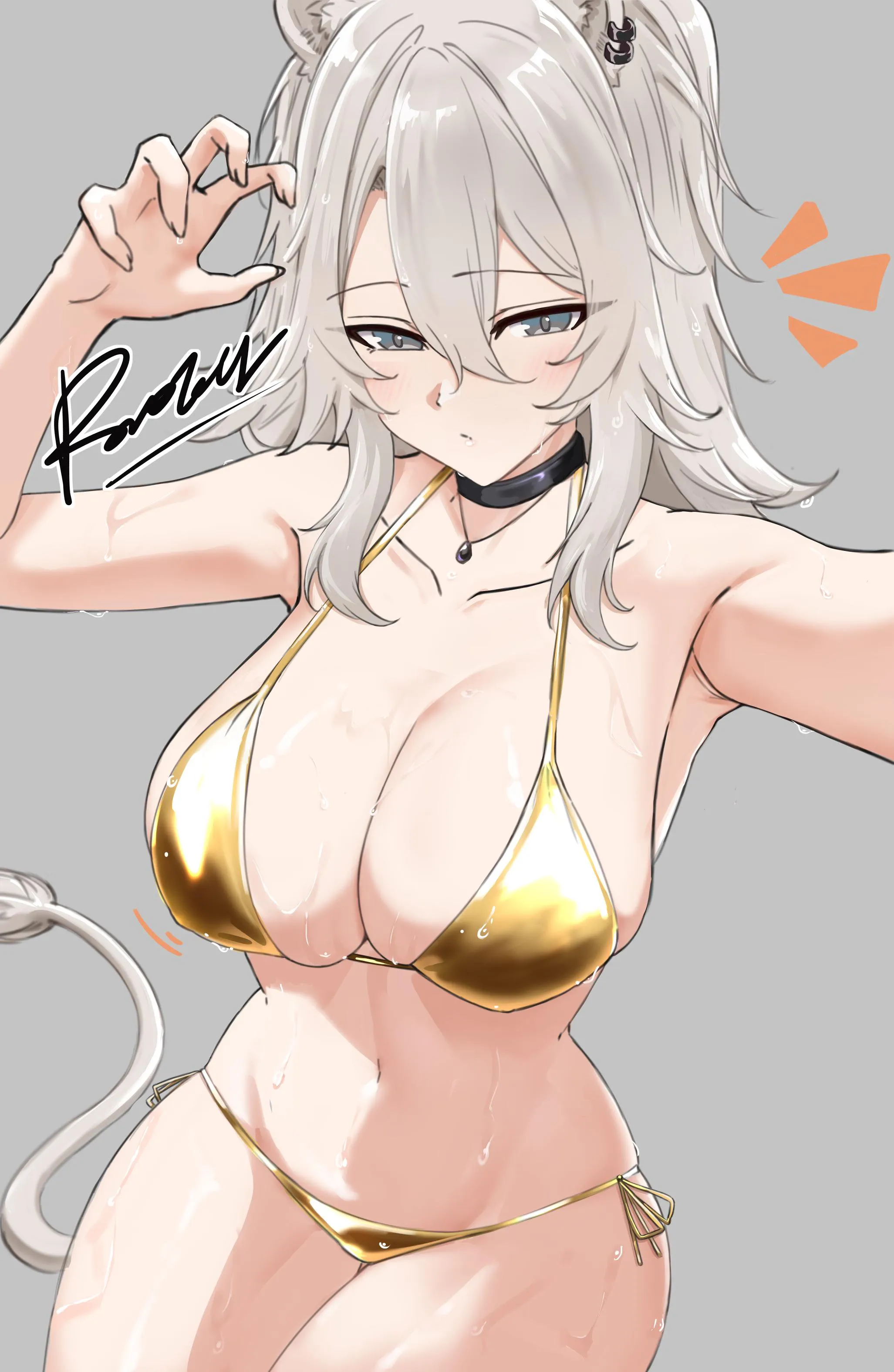 Botan golden bikini [Hololive]