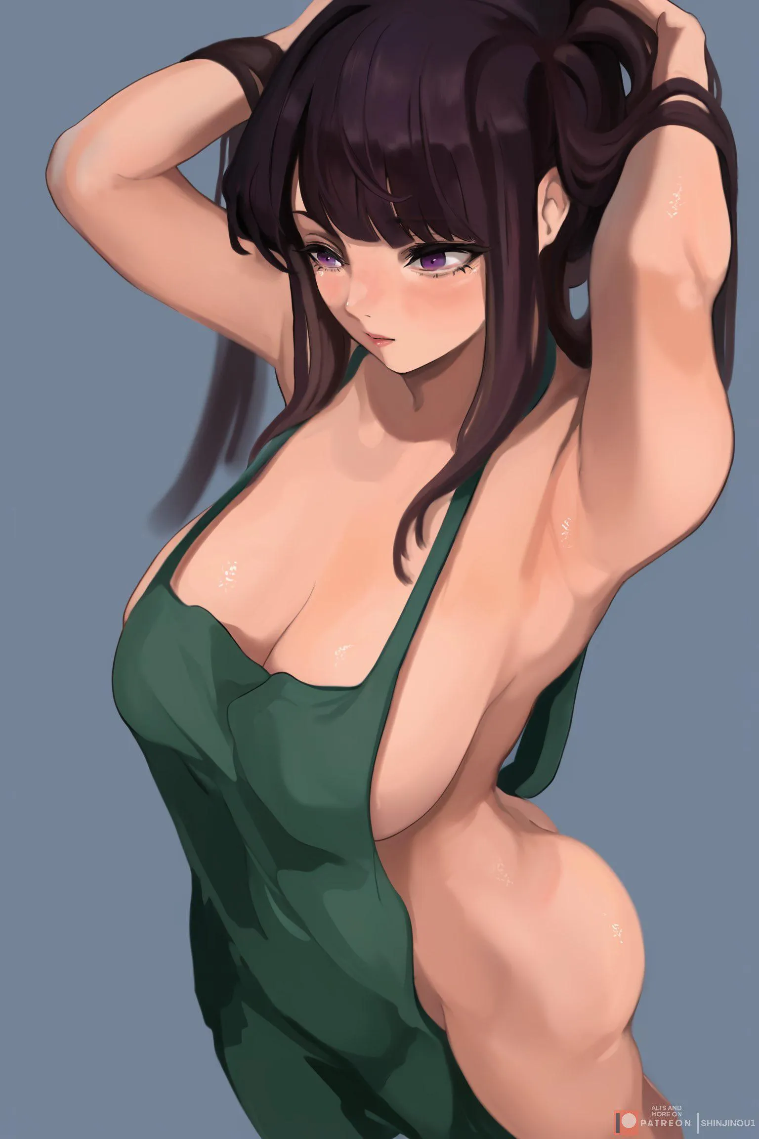 Komi Shouko in sexy Apron (Lady Shin)