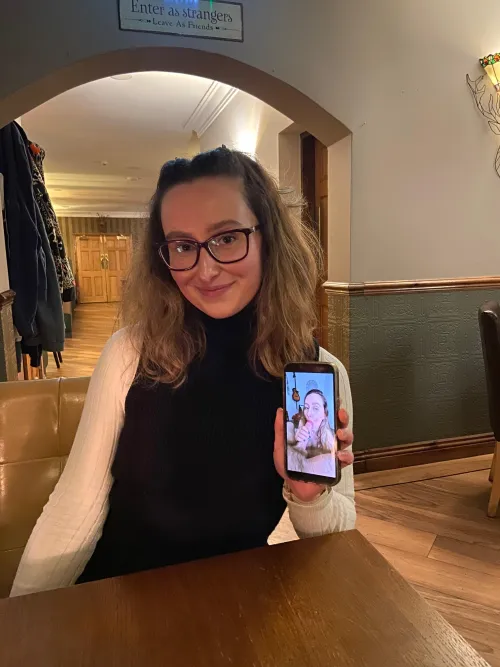 Looking innocent in the streets… but you know the rest.