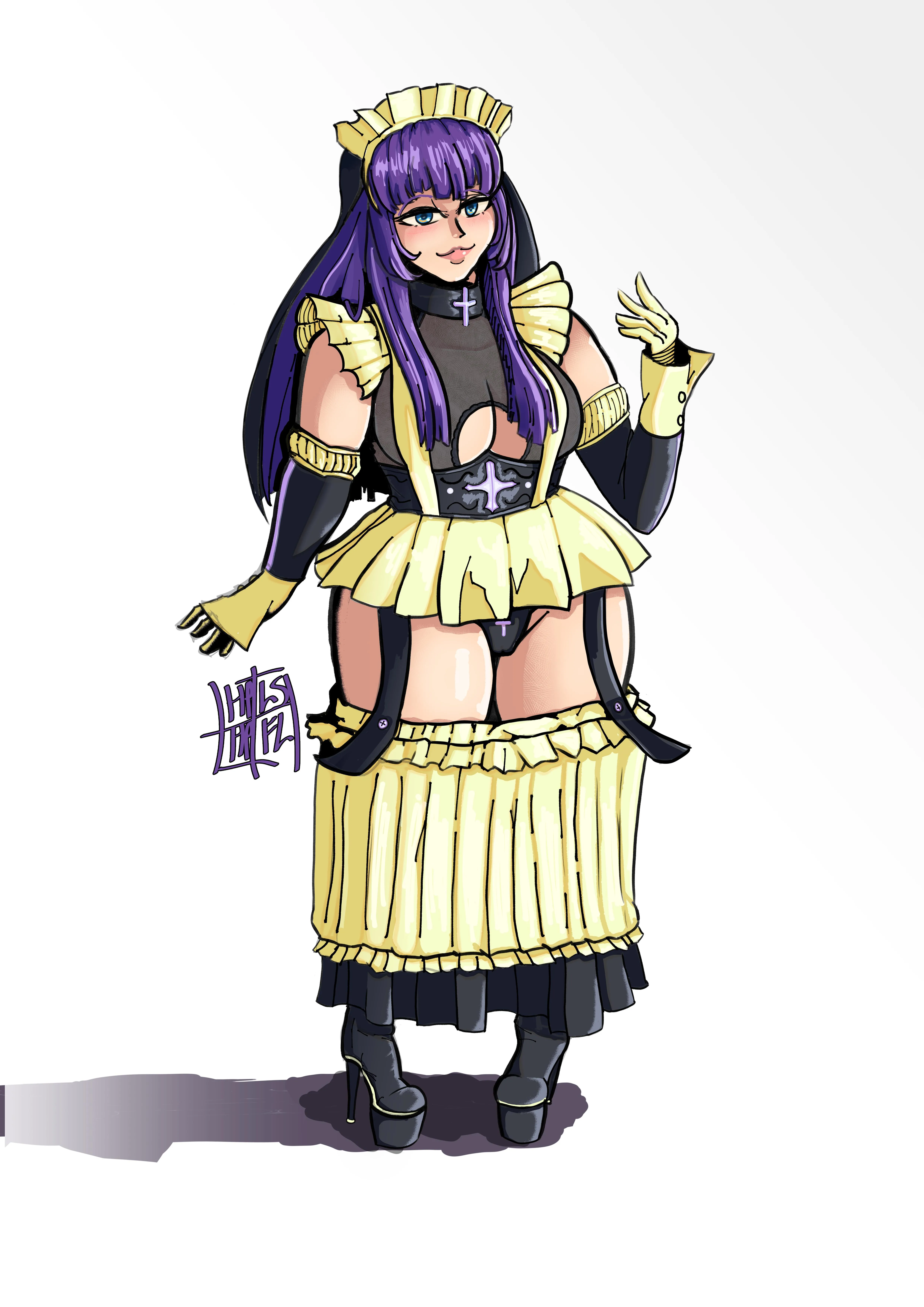 Maid sketch I made for Maid day.