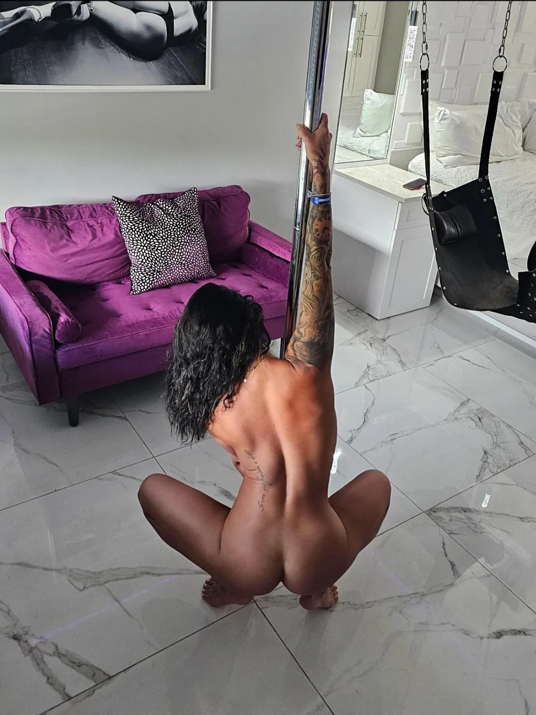 My first time getting a room at secrets, need to find some couples/guys to test this swing out with now