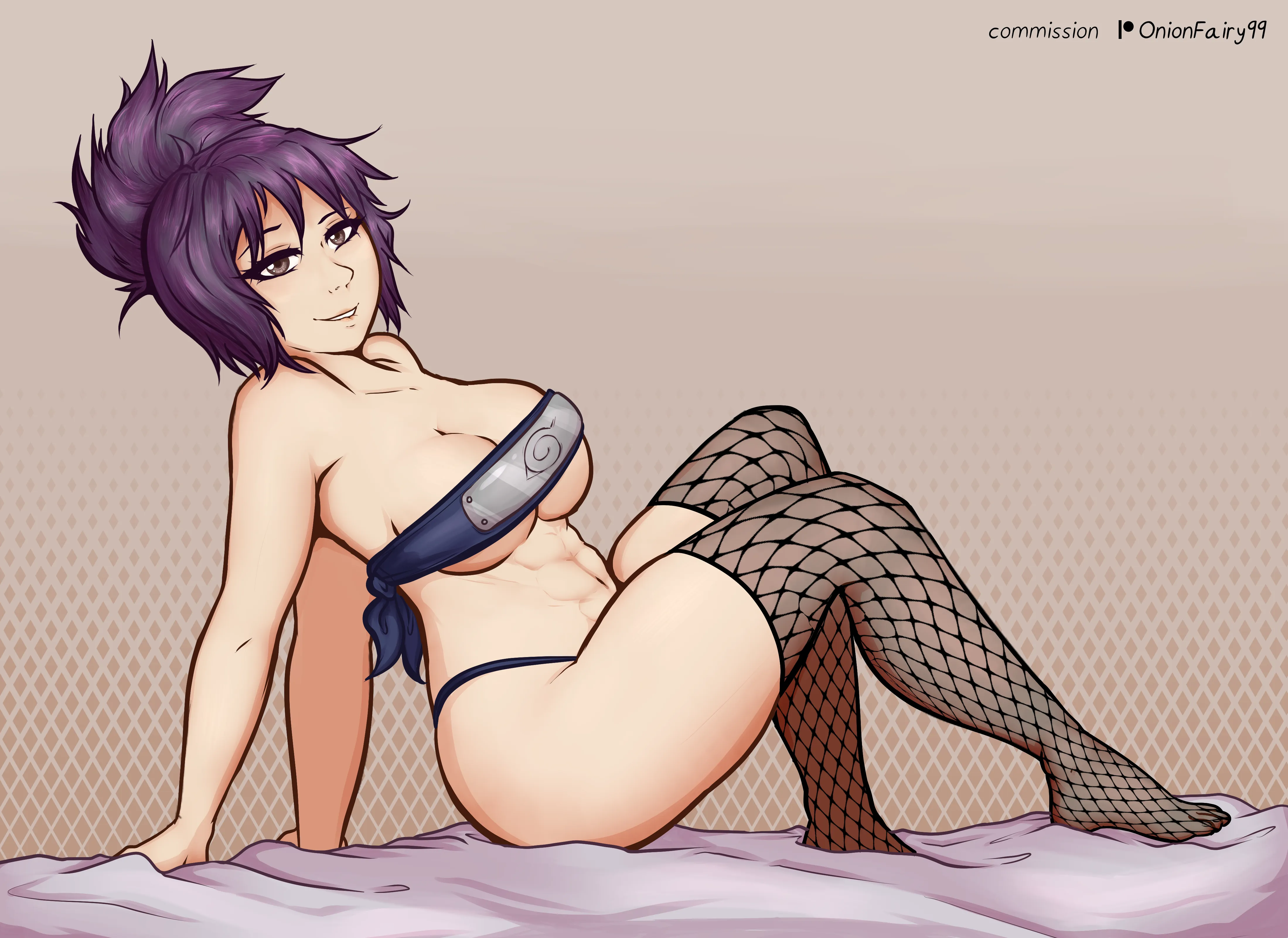 [OnionFairyLewds] Anko Mitarashi Pinup