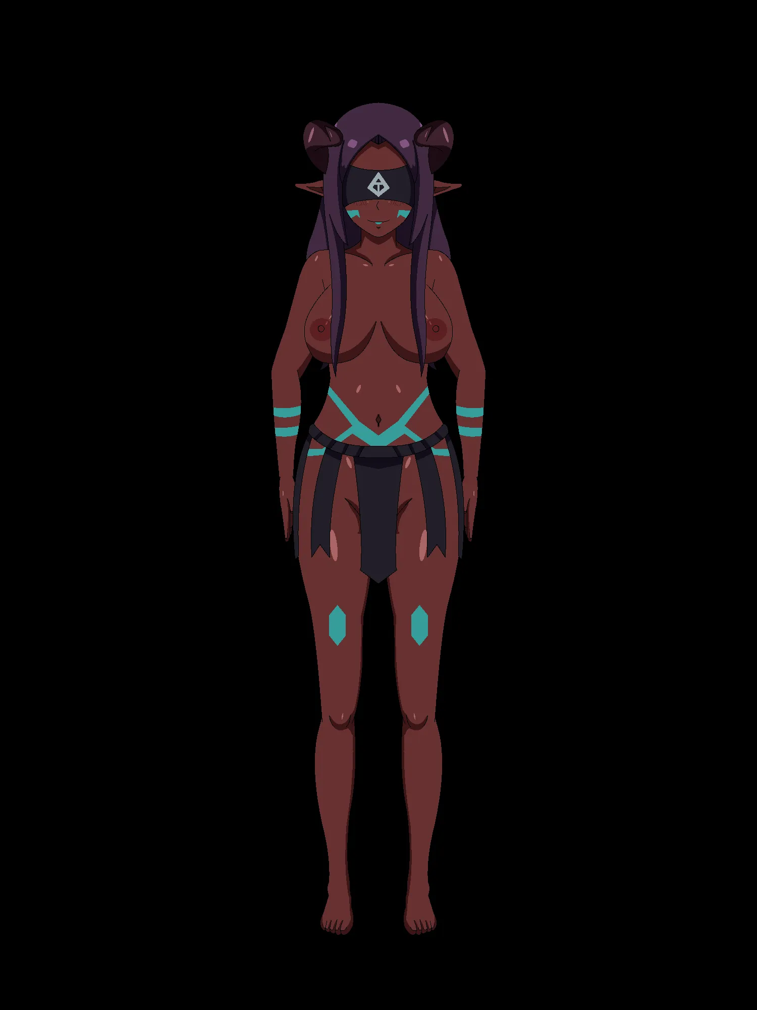Succubus Girl Character Design