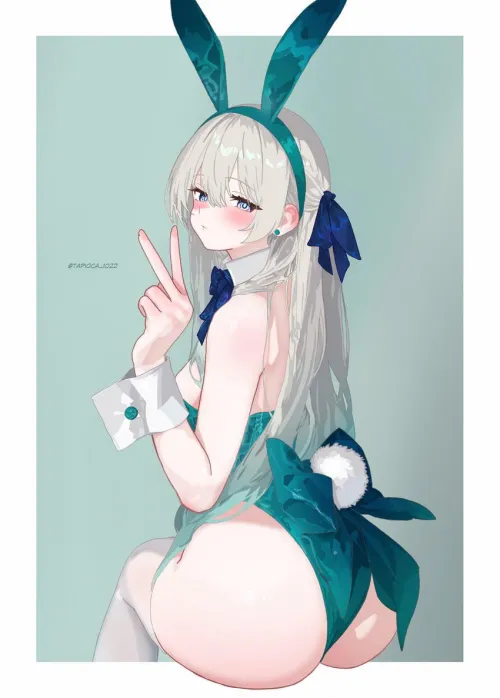 Bunny Firefly Sitting Her Butt Down [Honkai]