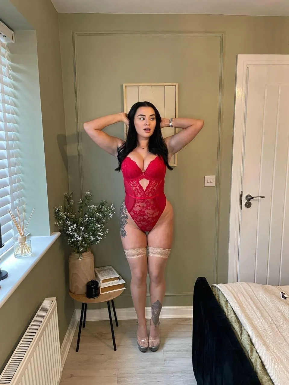 Delicate fabric, dangerous intentions.