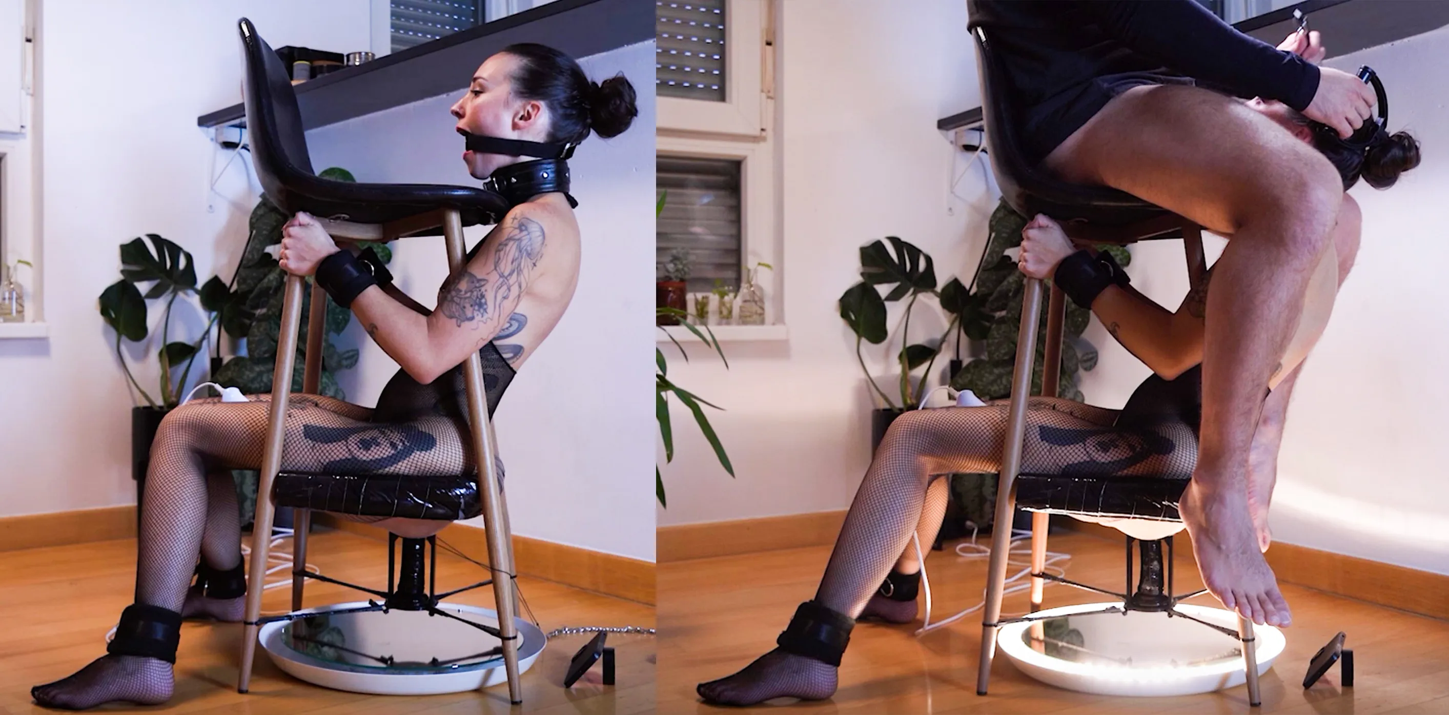 Don't you just love it when you're almost done with your 12 hour 'gagstool' shift at the bar and your most sadistic regular shows up and takes a seat...