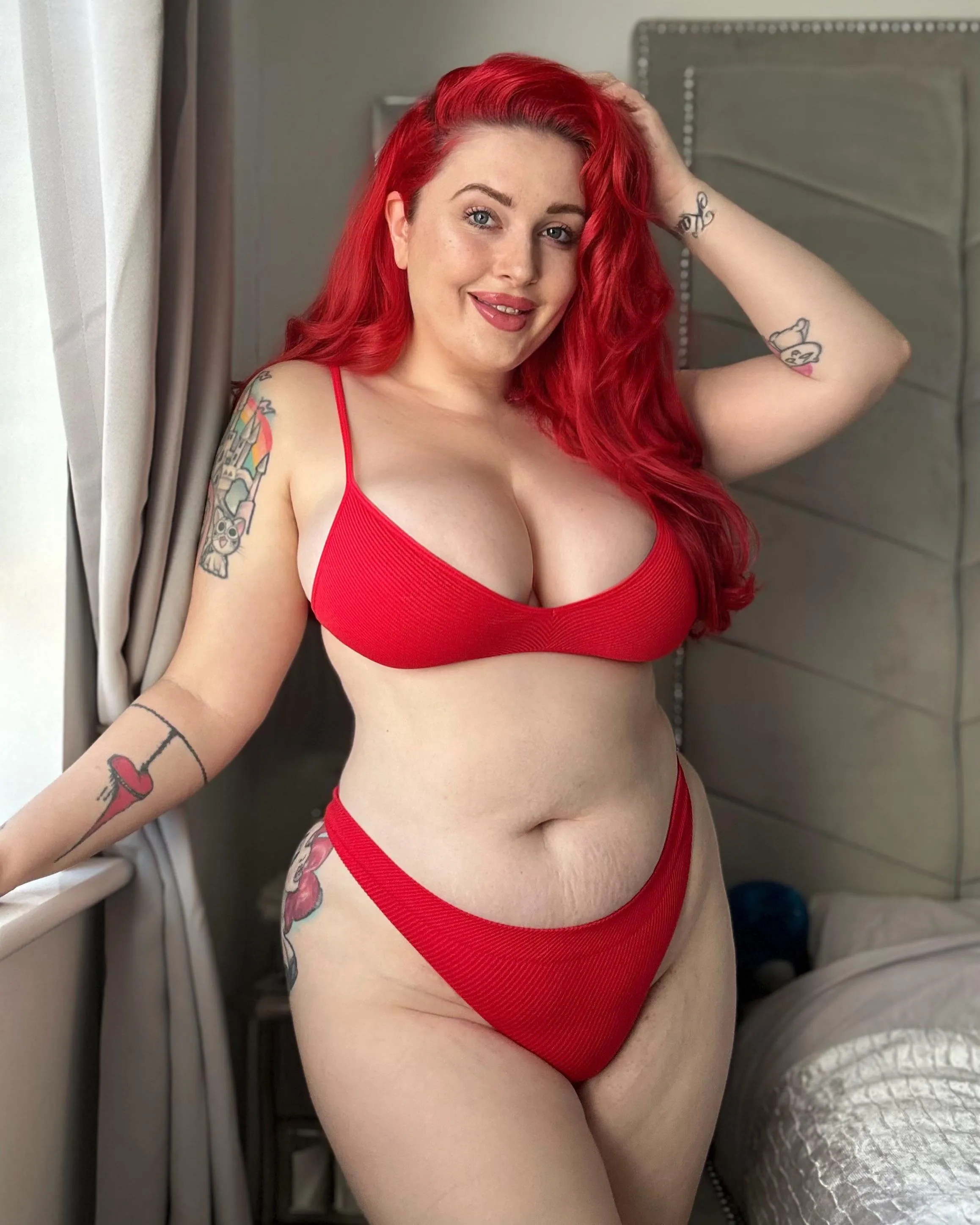 I hope you like mom bods in lingerie