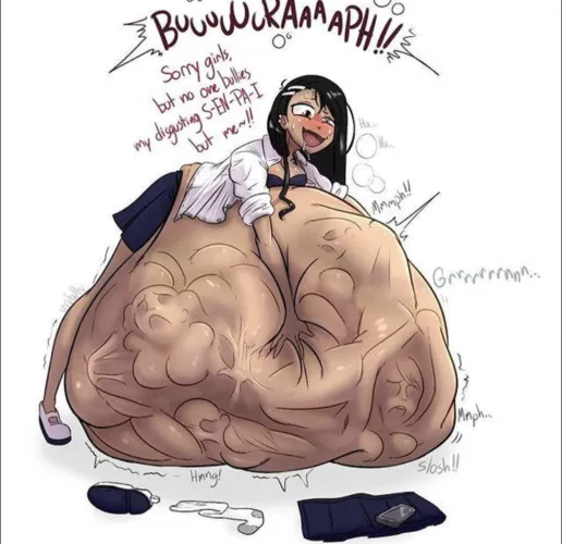 {image} nagatoro eats sempai's bullies (by tum2, devainart)