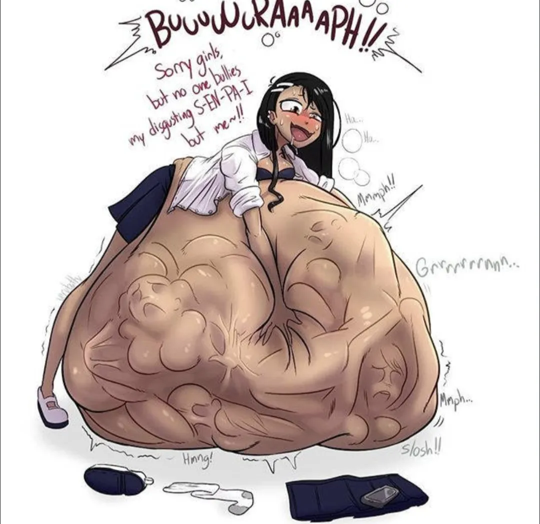 {image} nagatoro eats sempai's bullies (by tum2, devainart)