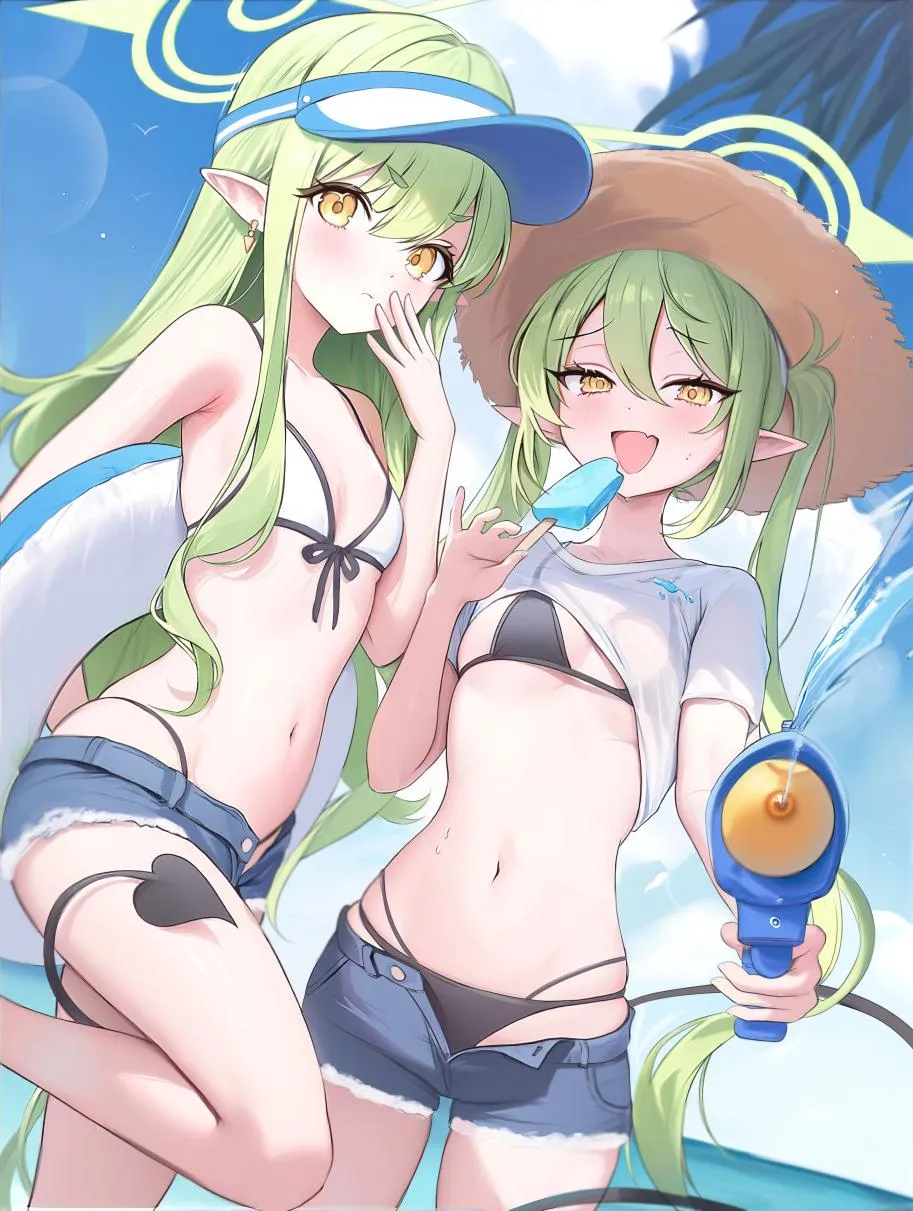 Hikari and Nozomi [Blue Archive]