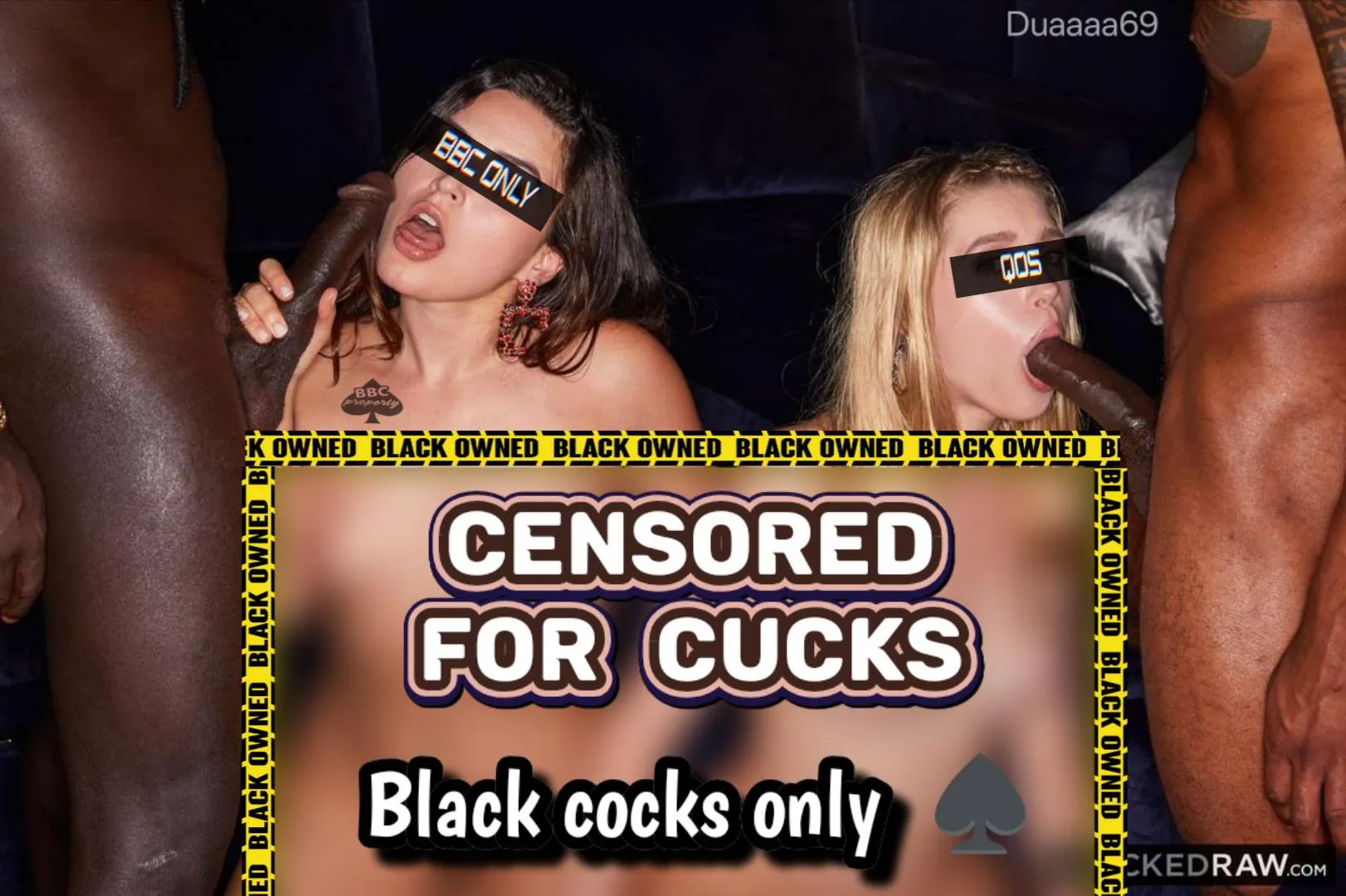 Black cocks only! ( Duaaaa69 on imagefap)