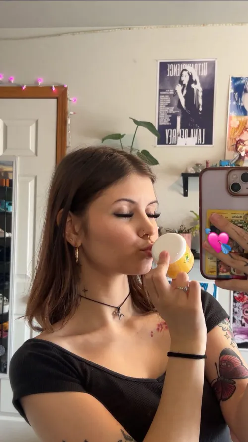 just a cutie stoner :p