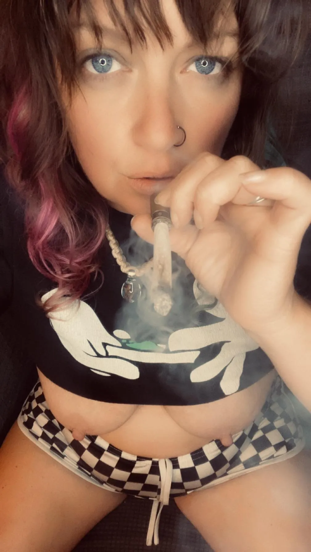 Just a horny stoner mom staying up late