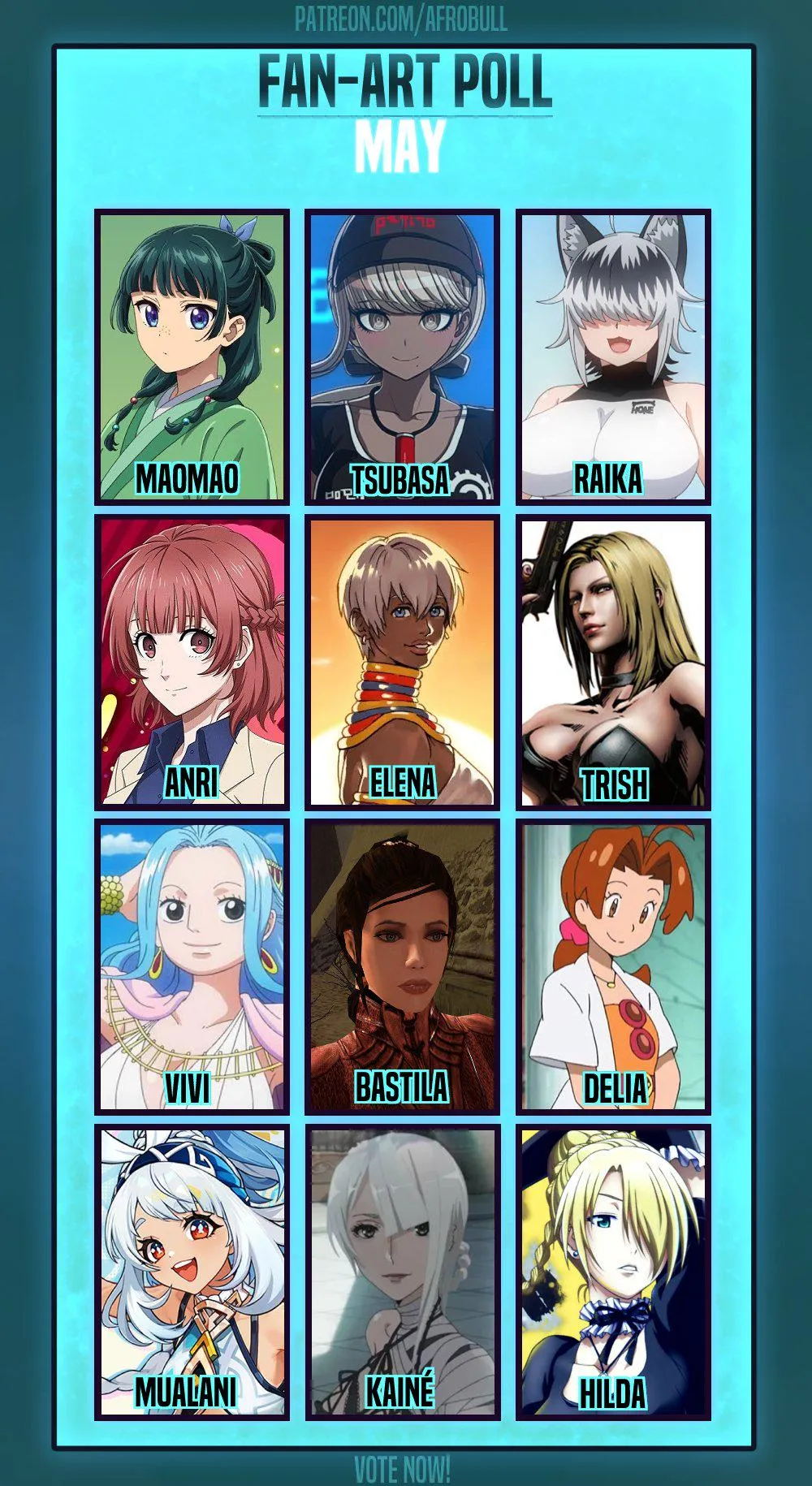 MAY 2025 POLL IS LIVE! Who's your pick? 👀