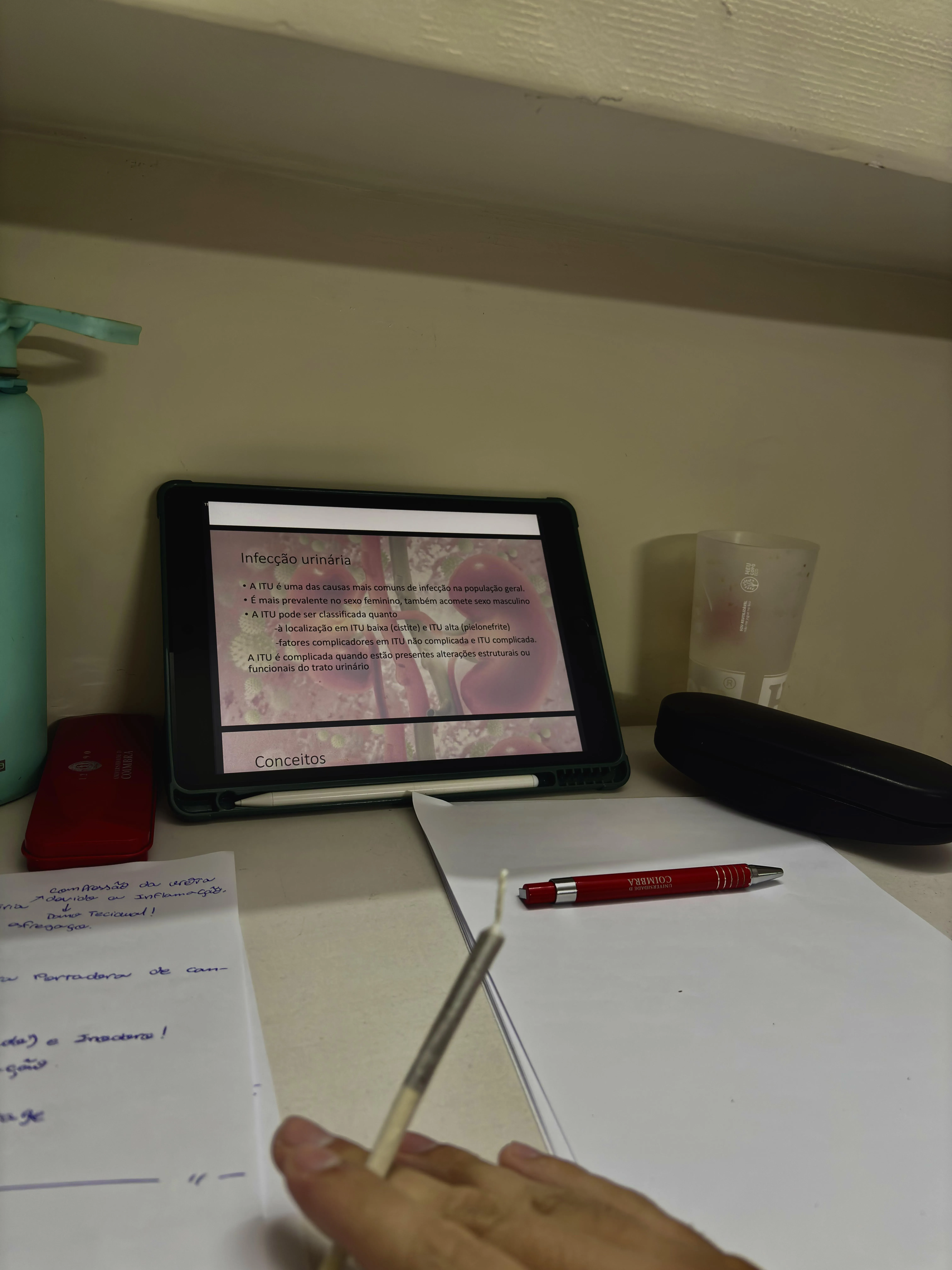 Opiniões sobre fumar antes de estudar?