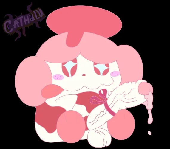 Slurpuff’s sticky strawberry surprise (by me)