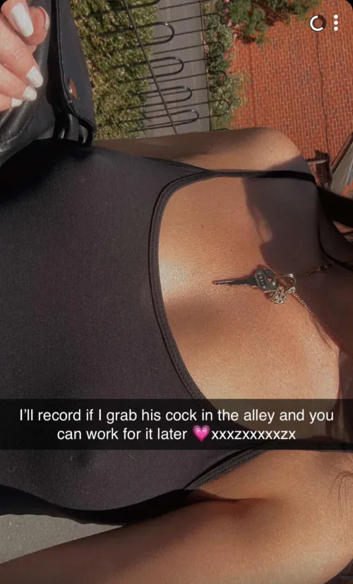 The snaps my cuck gets