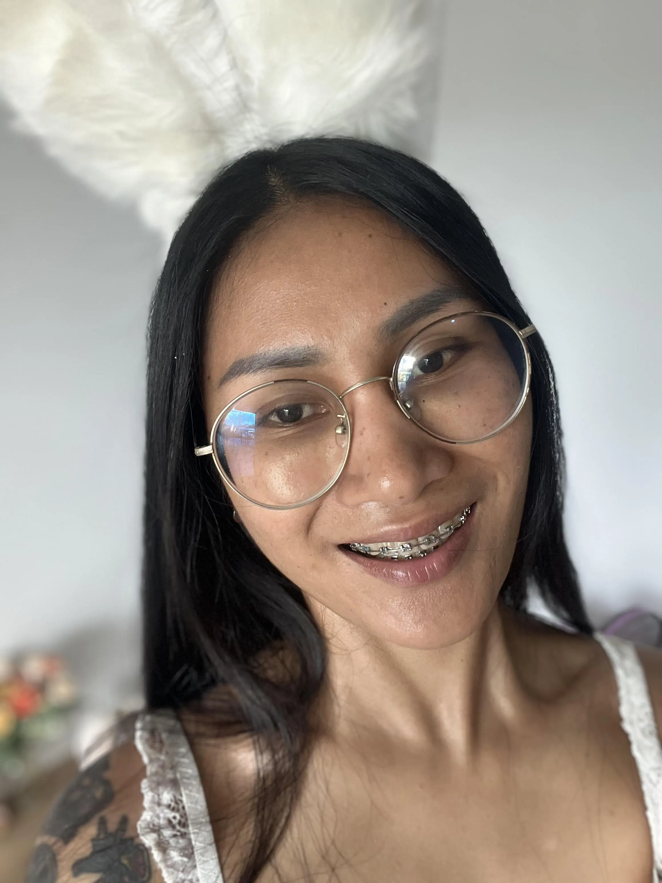 Who’s gonna cover my little bunny smile?