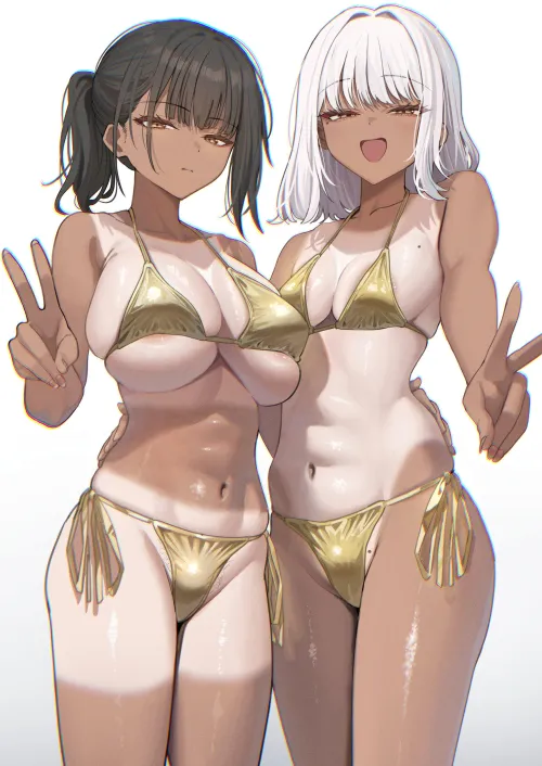 Golden Bikinis