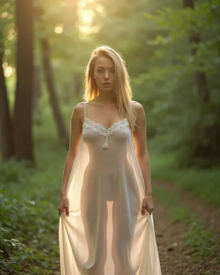 Twilight in the woods