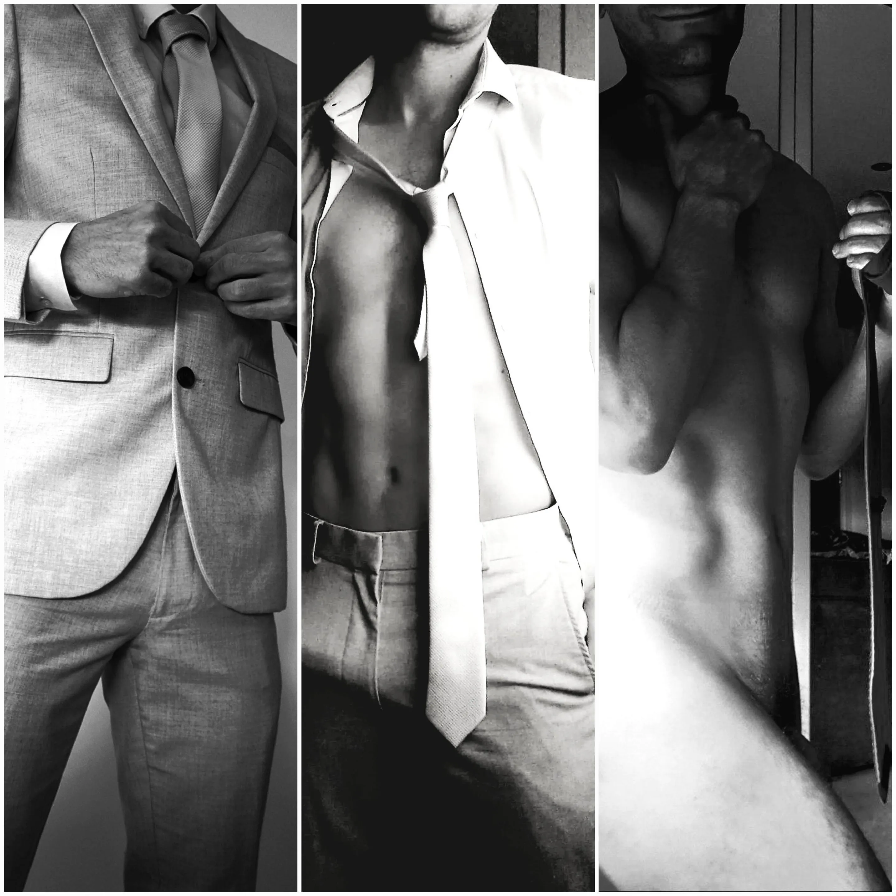 Watch me undress after work and then...