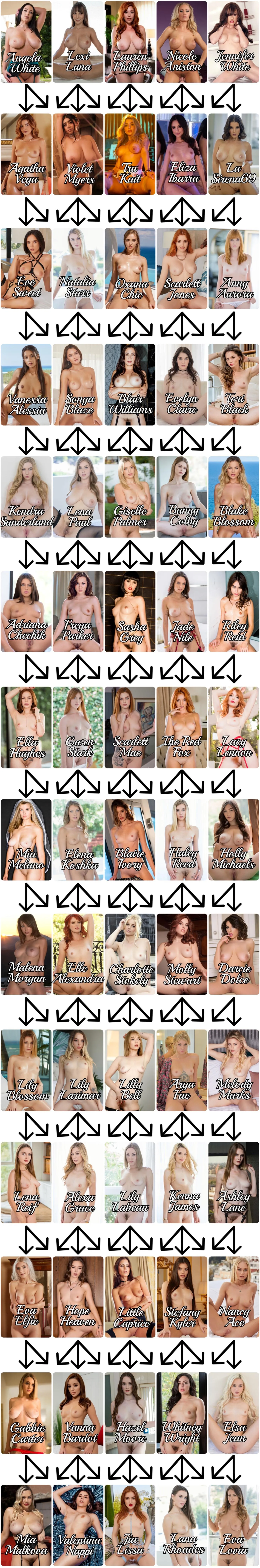 Choose one from each row. You can only follow the direction of the arrows.