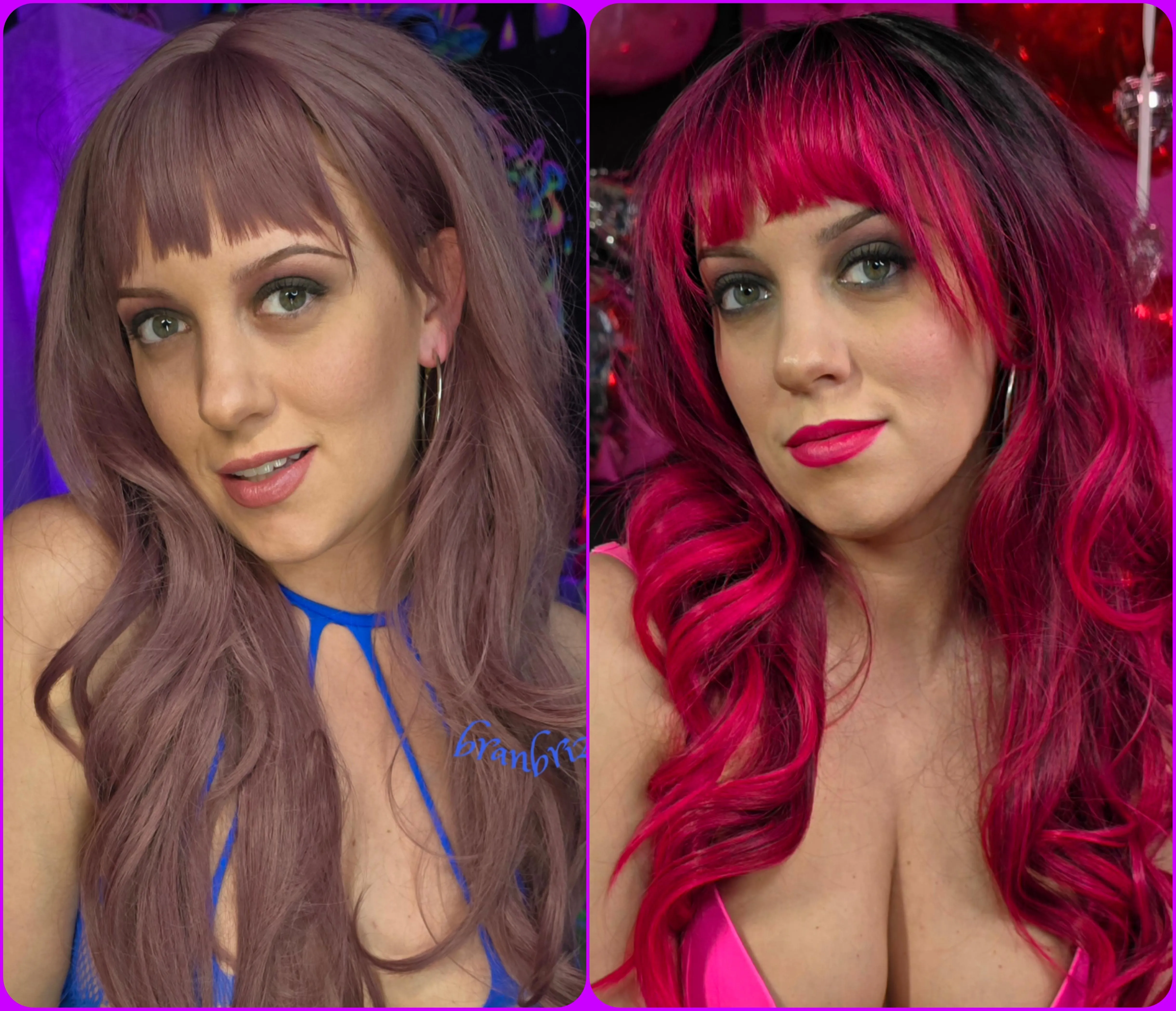 Currently obsessed with thick bangs!