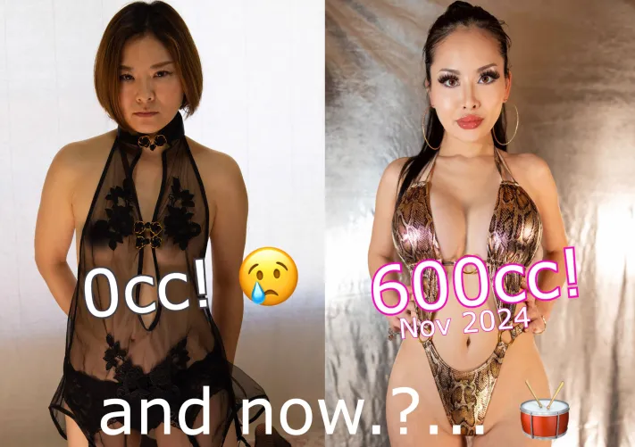 Guess my new size! I got filled!