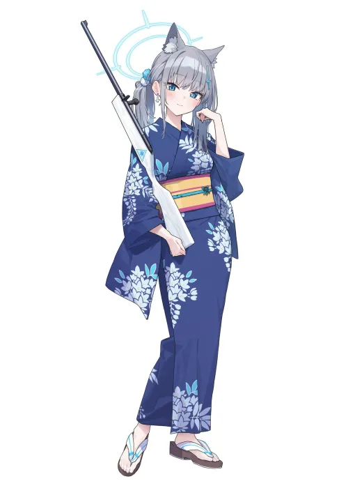 Kimono Shiroko [Blue Archive]