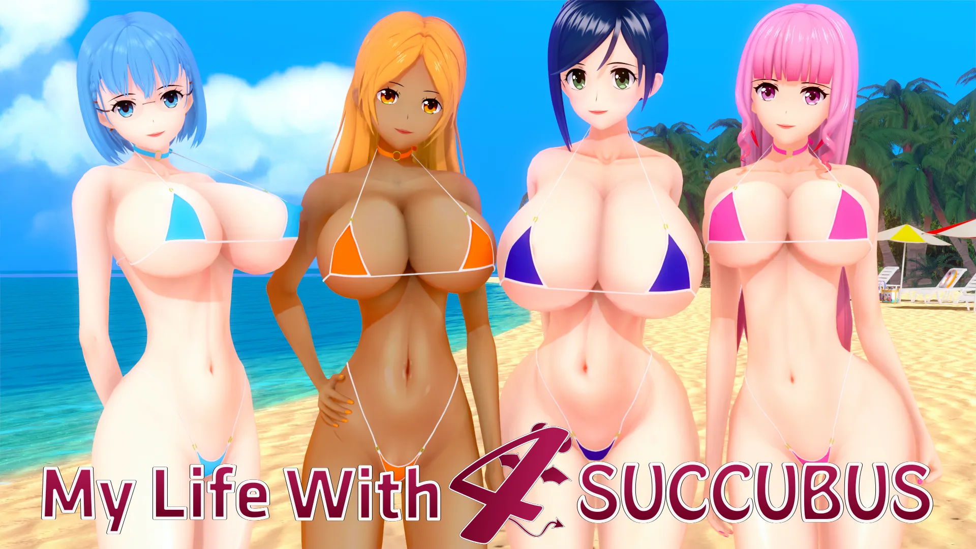 My Life With 4 Succubus v0.100 Public Release!
