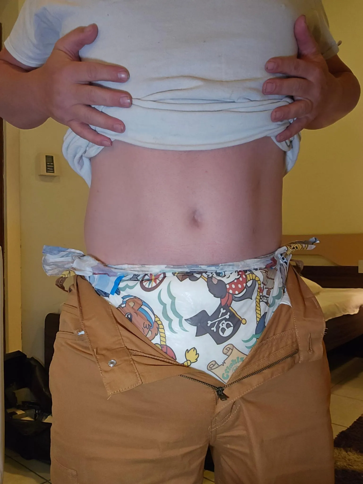 the fact that i wet almost without thinking about it is a little scary