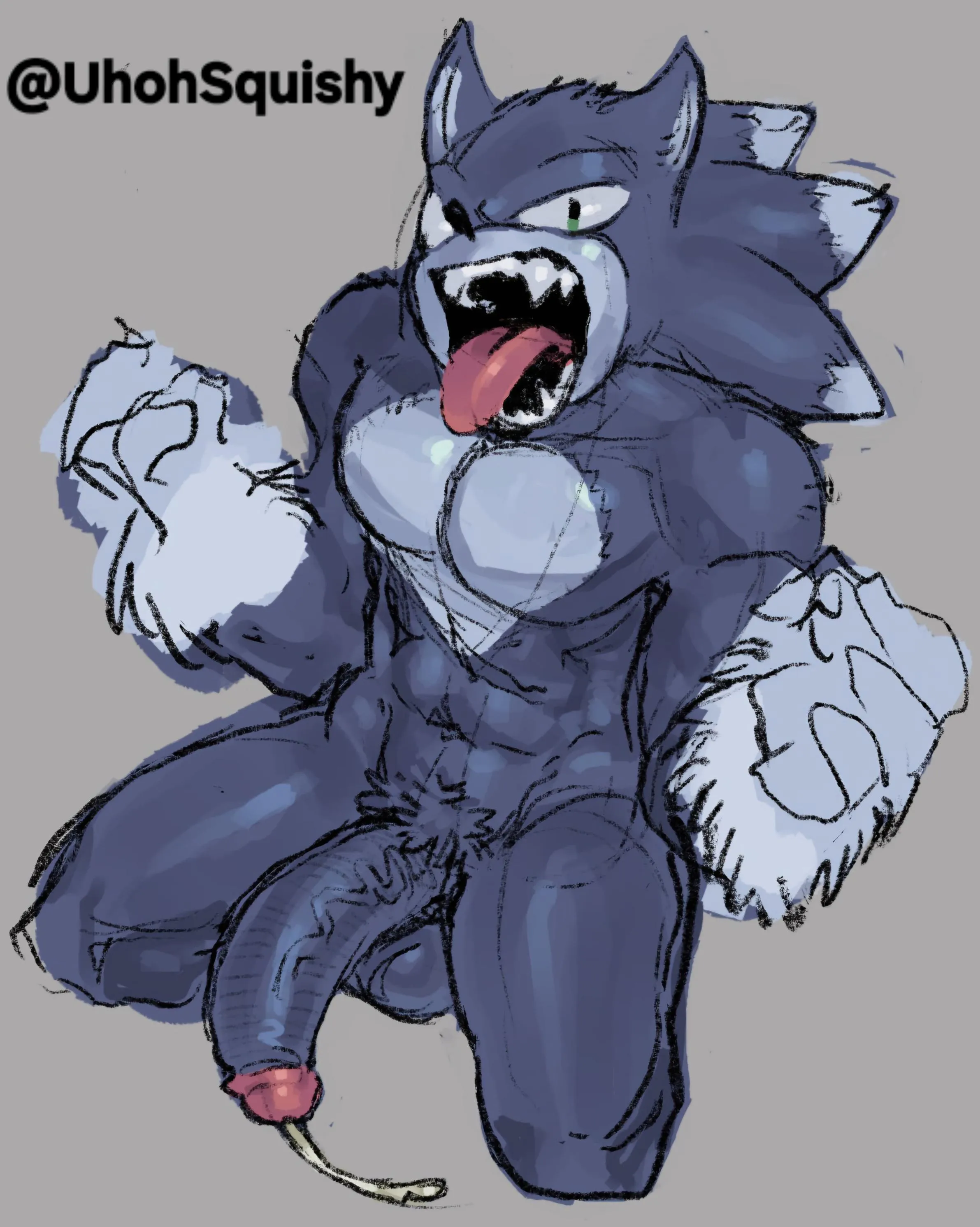 Werehog Sonic Porn [M] (UhohSquishy)