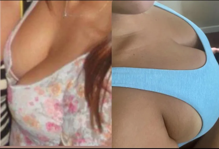 When my wife gains weight a disproportionate amount goes to her tits causing them to swell up.