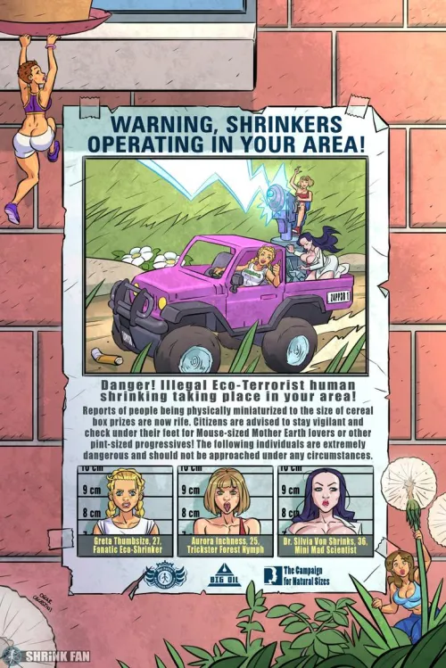 Wanna Get Small? They're Not Really Asking... (f, shrinking, shrunken woman, multiple girls)