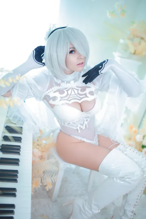 Bride 2B from Nier Automata by Yuna Kairi